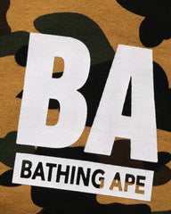 BAPE 1ST CAMO BAPE FULL ZIP HOODIE - YELLOW -