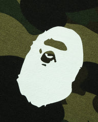 BAPE 1ST CAMO APE HEAD CREWNECK - GREEN -