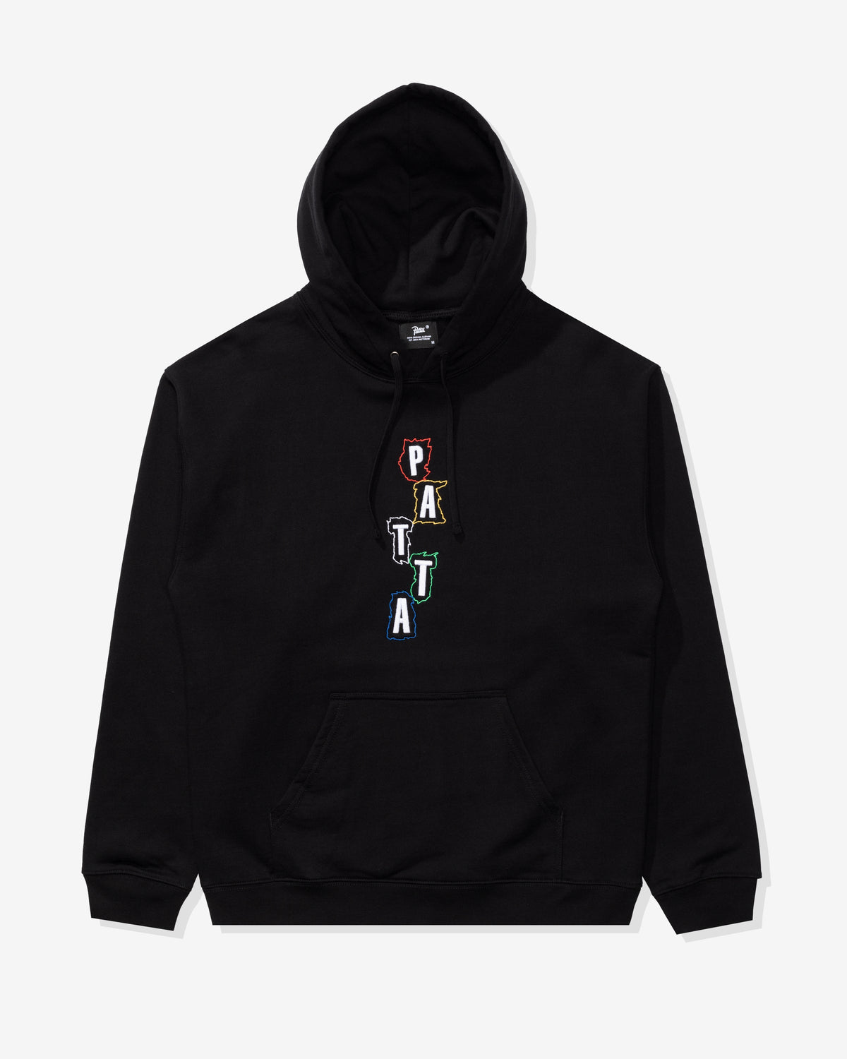 PATTA TEAM PATTA HOODED SWEATER - BLACK -