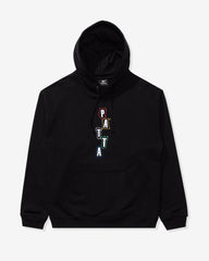 PATTA TEAM PATTA HOODED SWEATER - BLACK -