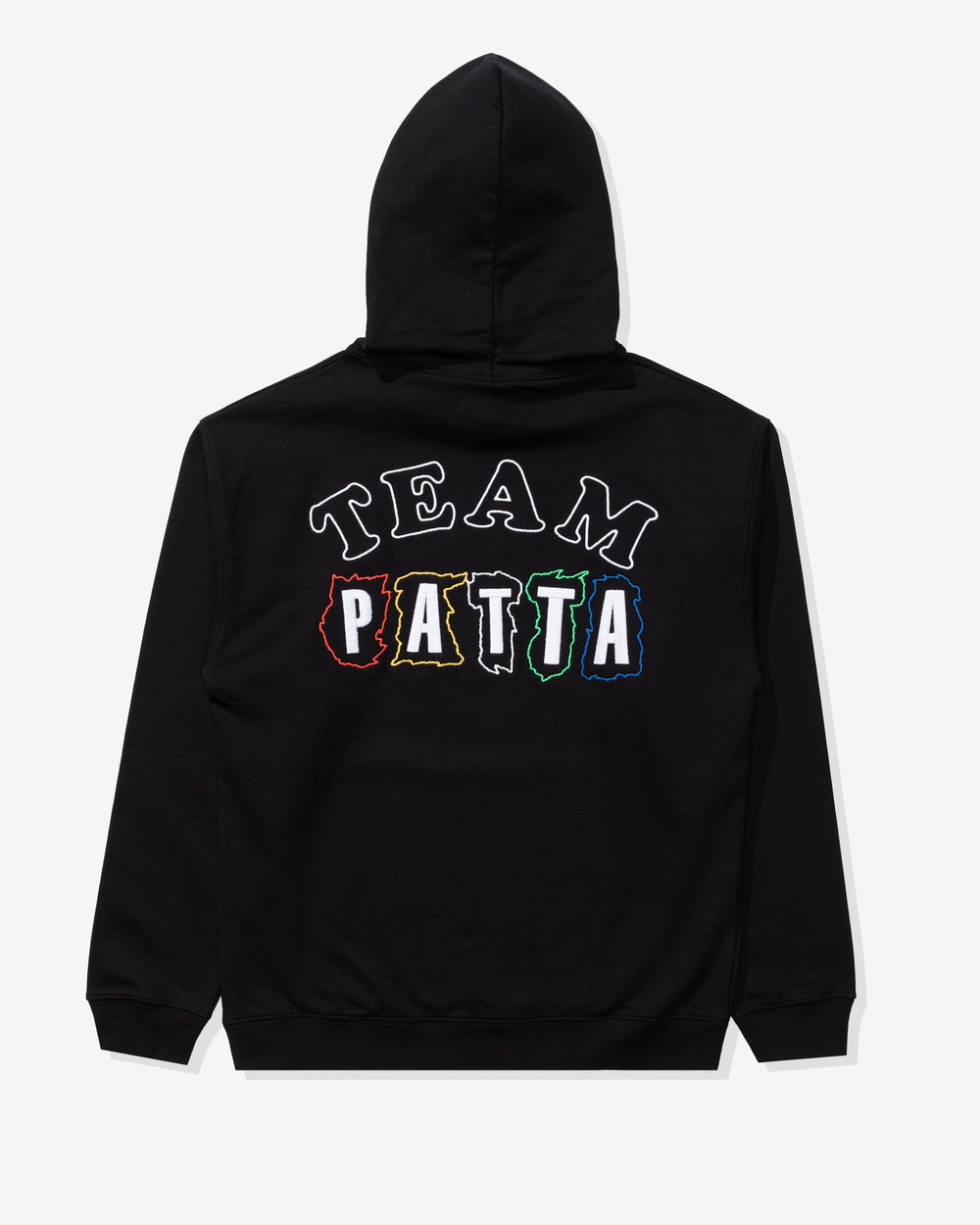 PATTA TEAM PATTA HOODED SWEATER - BLACK -