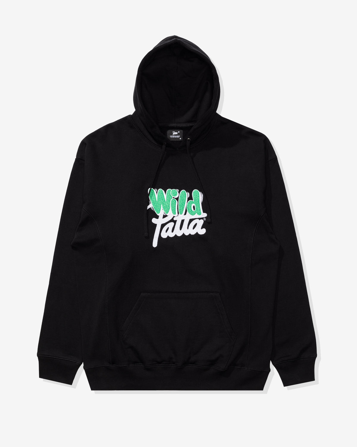 PATTA WILD HOODED SWEATER - BLACK -