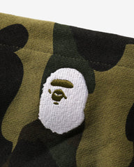 BAPE 1ST CAMO PULLOVER HOODIE - GREEN