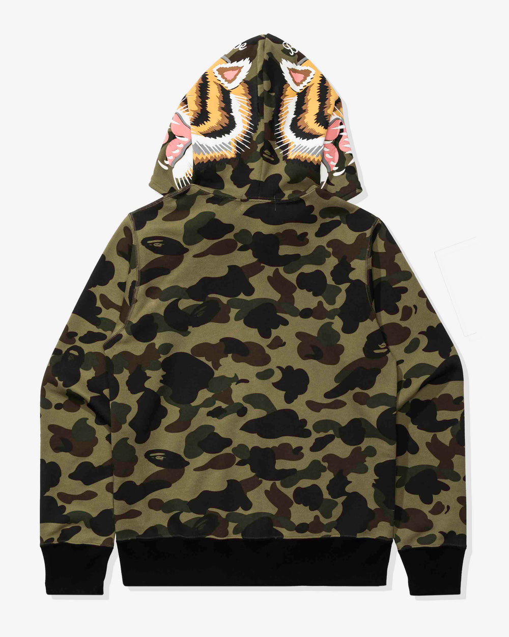 BAPE 1ST CAMO TIGER FULL ZIP HOODIE - GREEN
