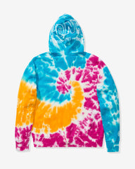 BAPE TIE DYE SHARK WIDE FULL ZIP HOODIE - MULTI -