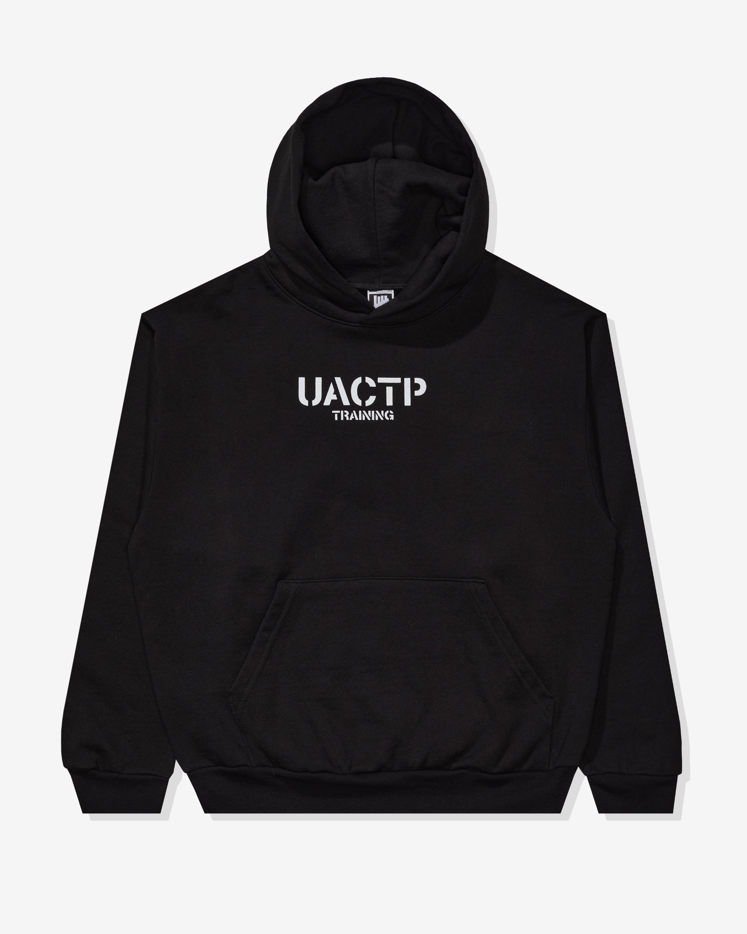 UACTP STENCIL TRAINING PULLOVER HOOD - BLACK -