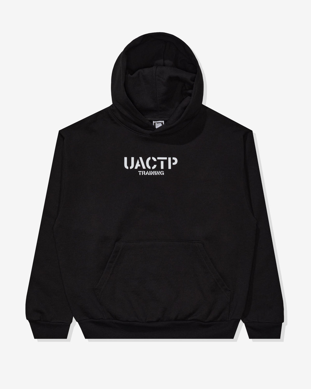 UACTP STENCIL TRAINING PULLOVER HOOD - BLACK -