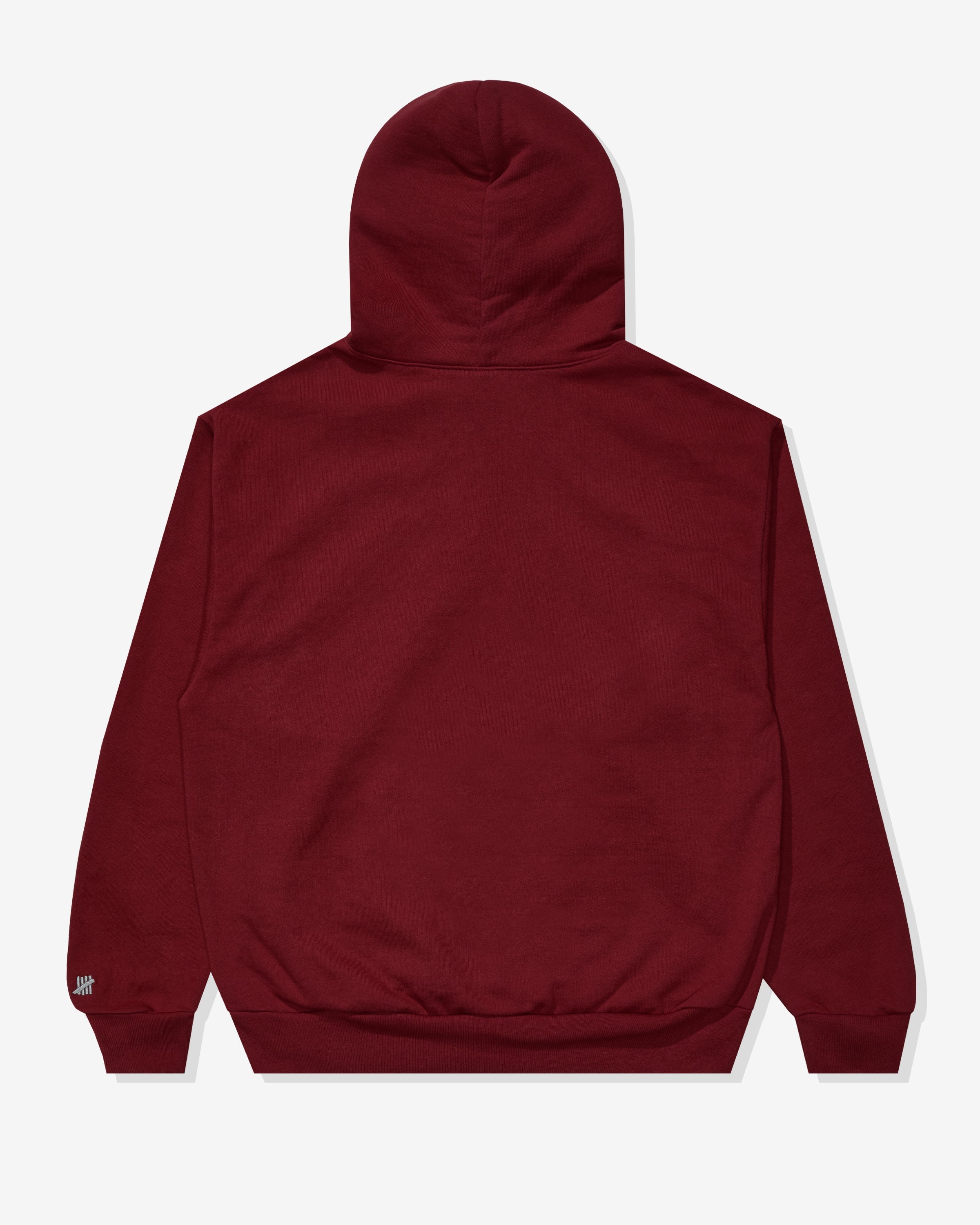 UACTP STENCIL GYM PULLOVER HOOD - BURGUNDY -