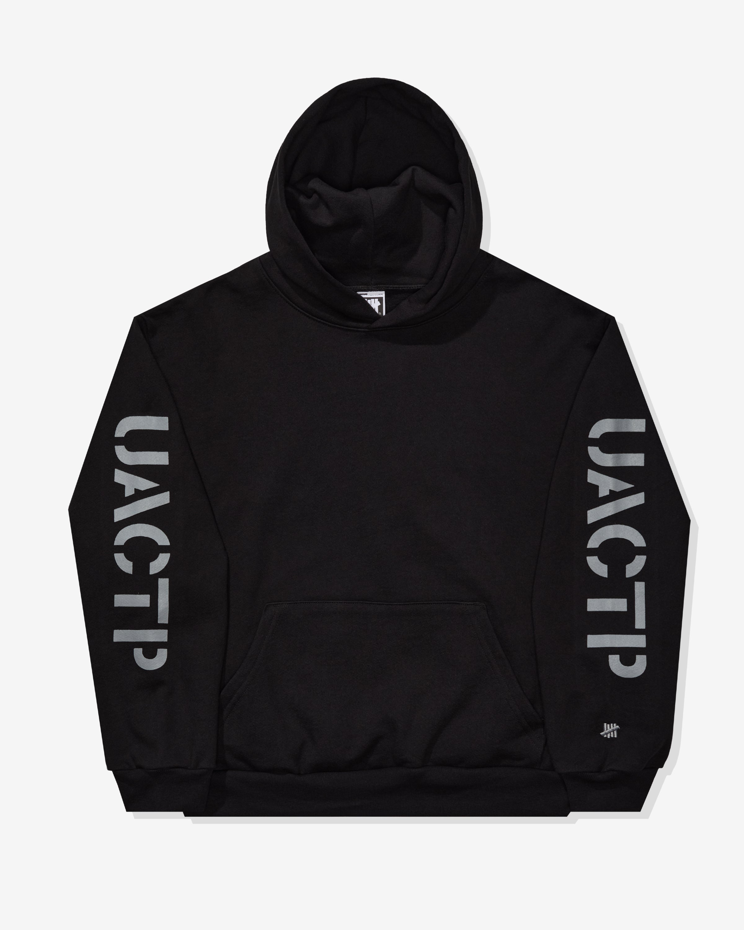 UACTP STENCIL PULLOVER HOOD - BLACK