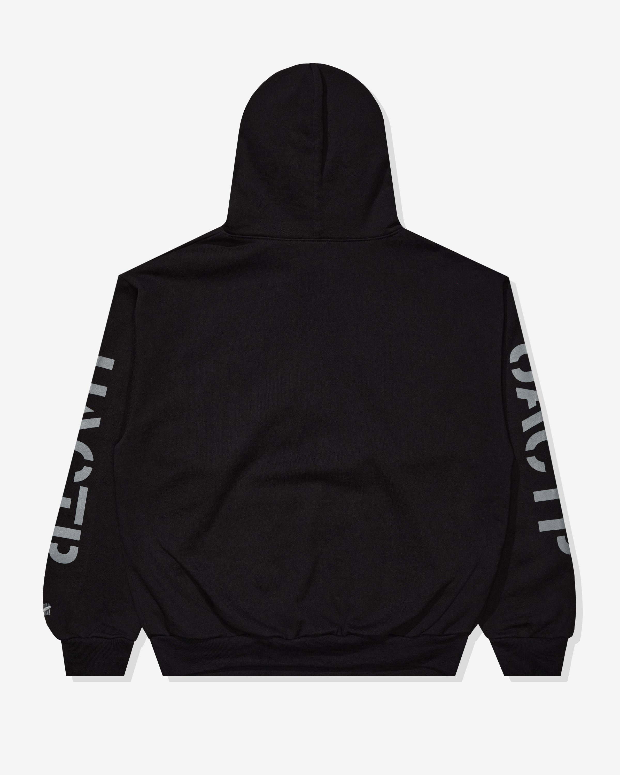 UACTP STENCIL PULLOVER HOOD - BLACK