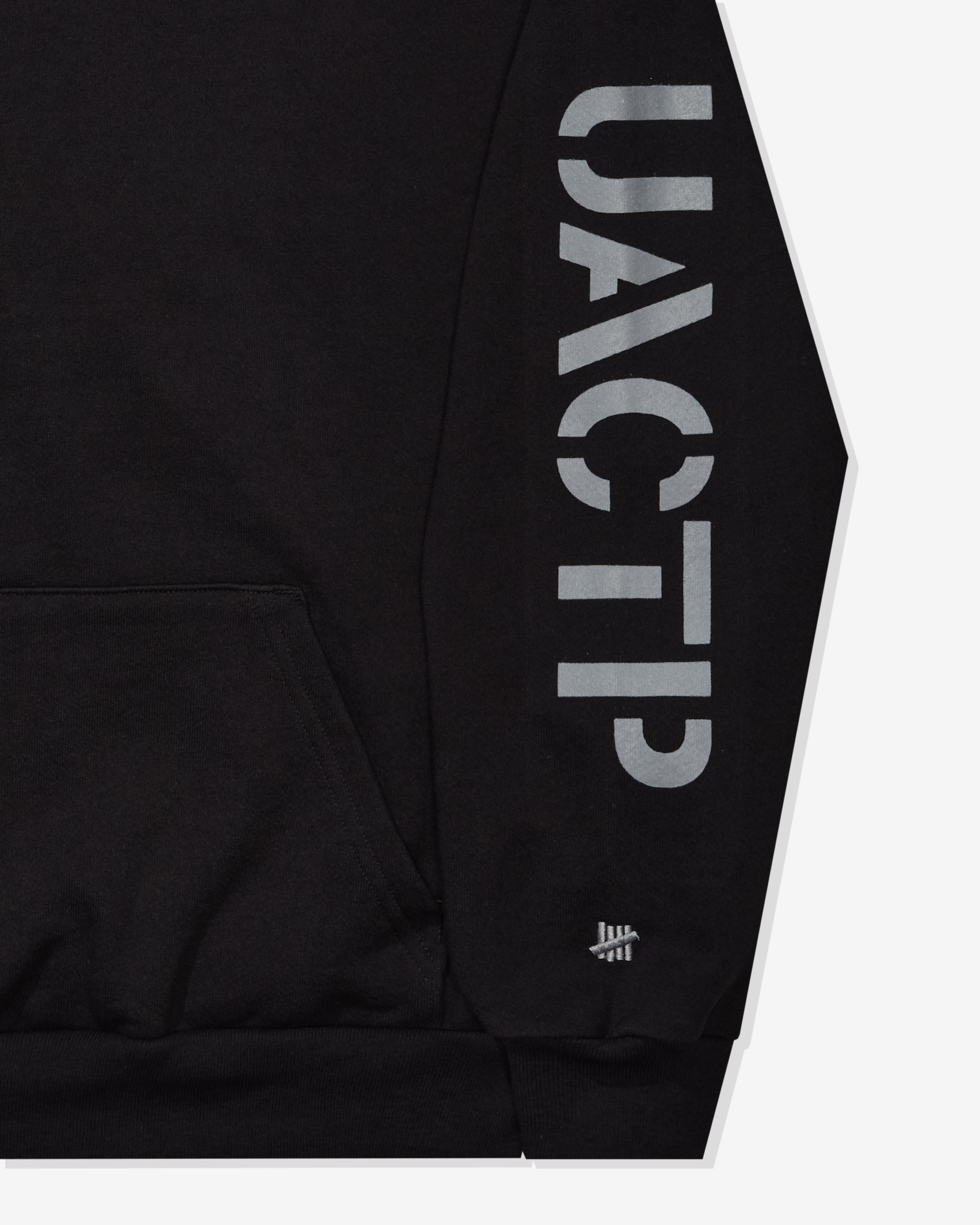 UACTP STENCIL PULLOVER HOOD - BLACK