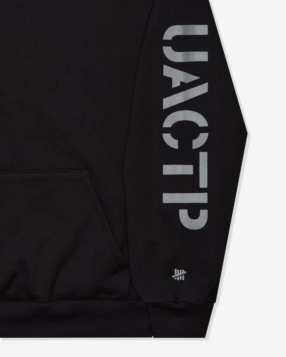 UACTP STENCIL PULLOVER HOOD - BLACK