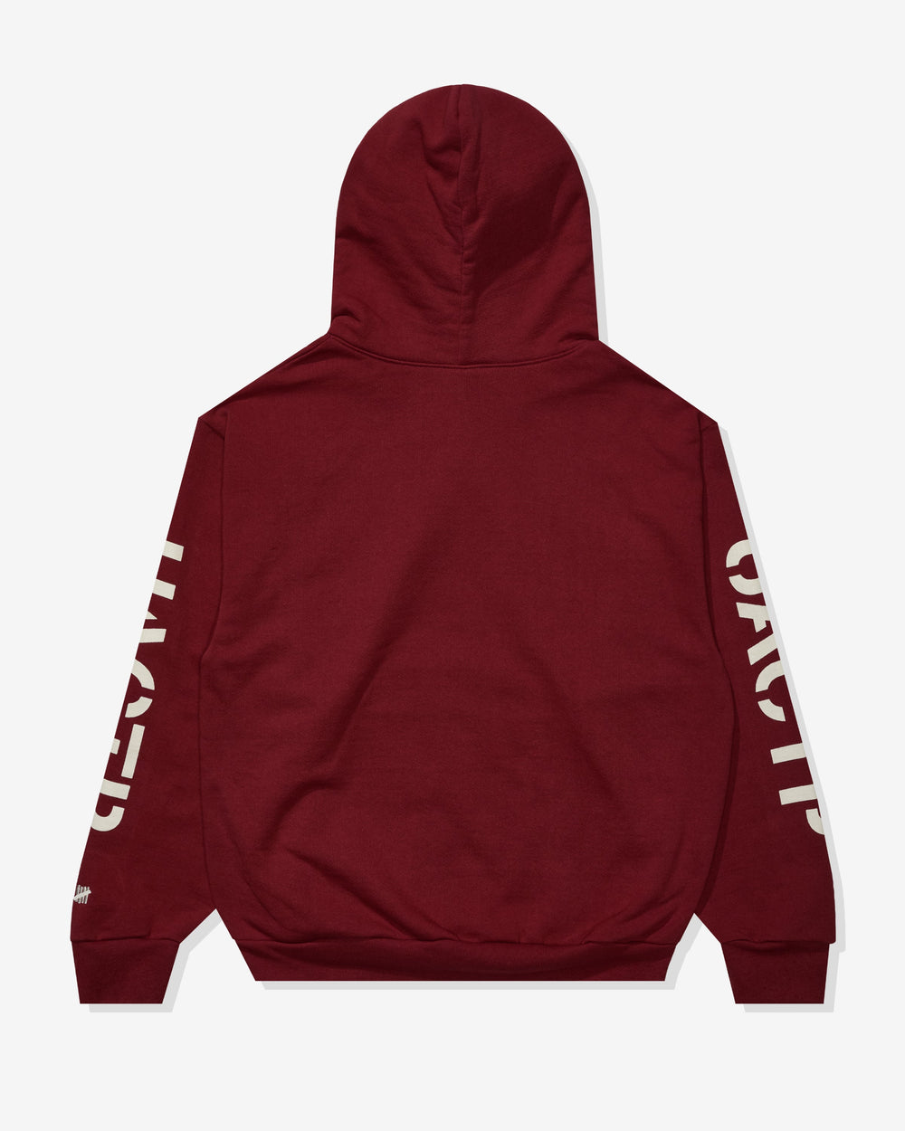 UACTP STENCIL PULLOVER HOOD - BURGUNDY