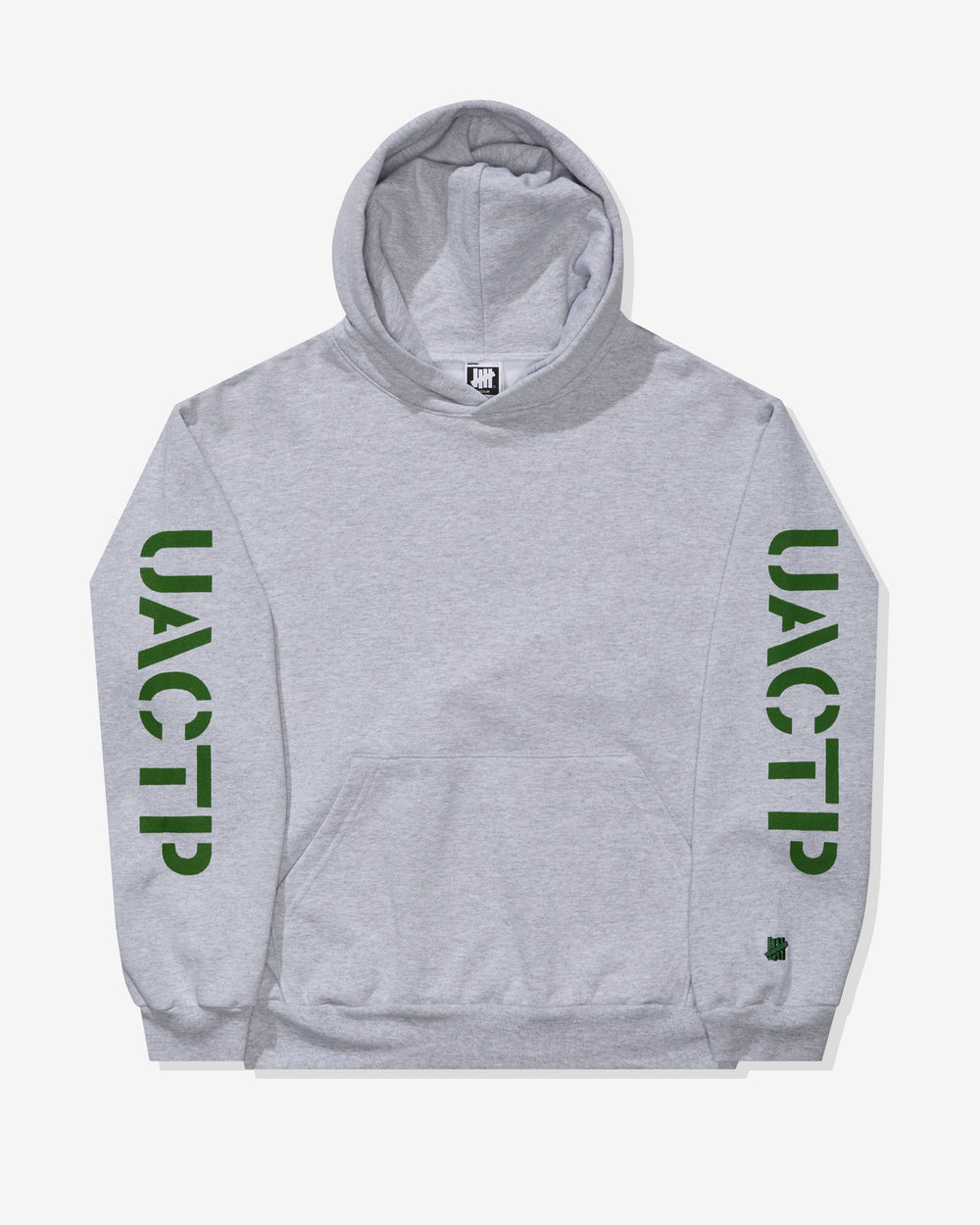 UACTP STENCIL PULLOVER HOOD - HEATHER GREY