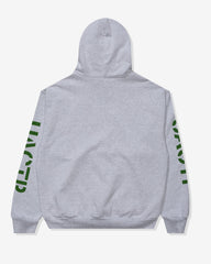 UACTP STENCIL PULLOVER HOOD - HEATHER GREY