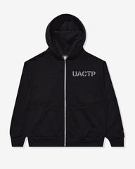 UACTP XXL ZIP HOOD - BLACK