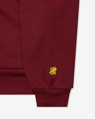 UACTP XXL ZIP HOOD - BURGUNDY