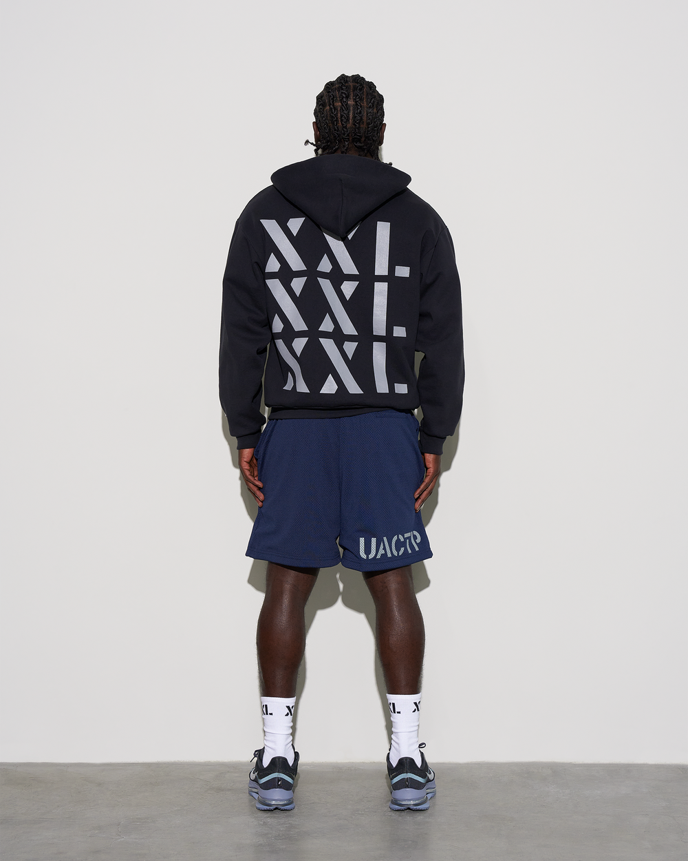 UACTP XXL ZIP HOOD - DARK NAVY