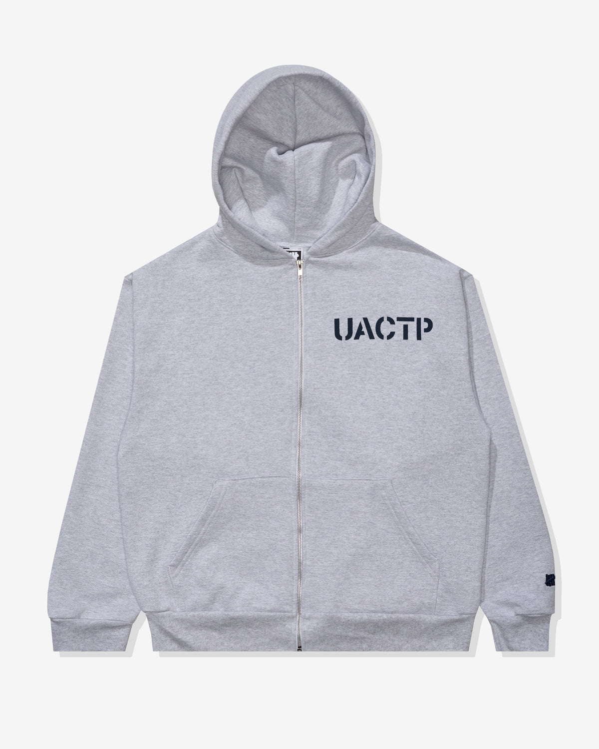 UACTP XXL ZIP HOOD - HEATHER GREY