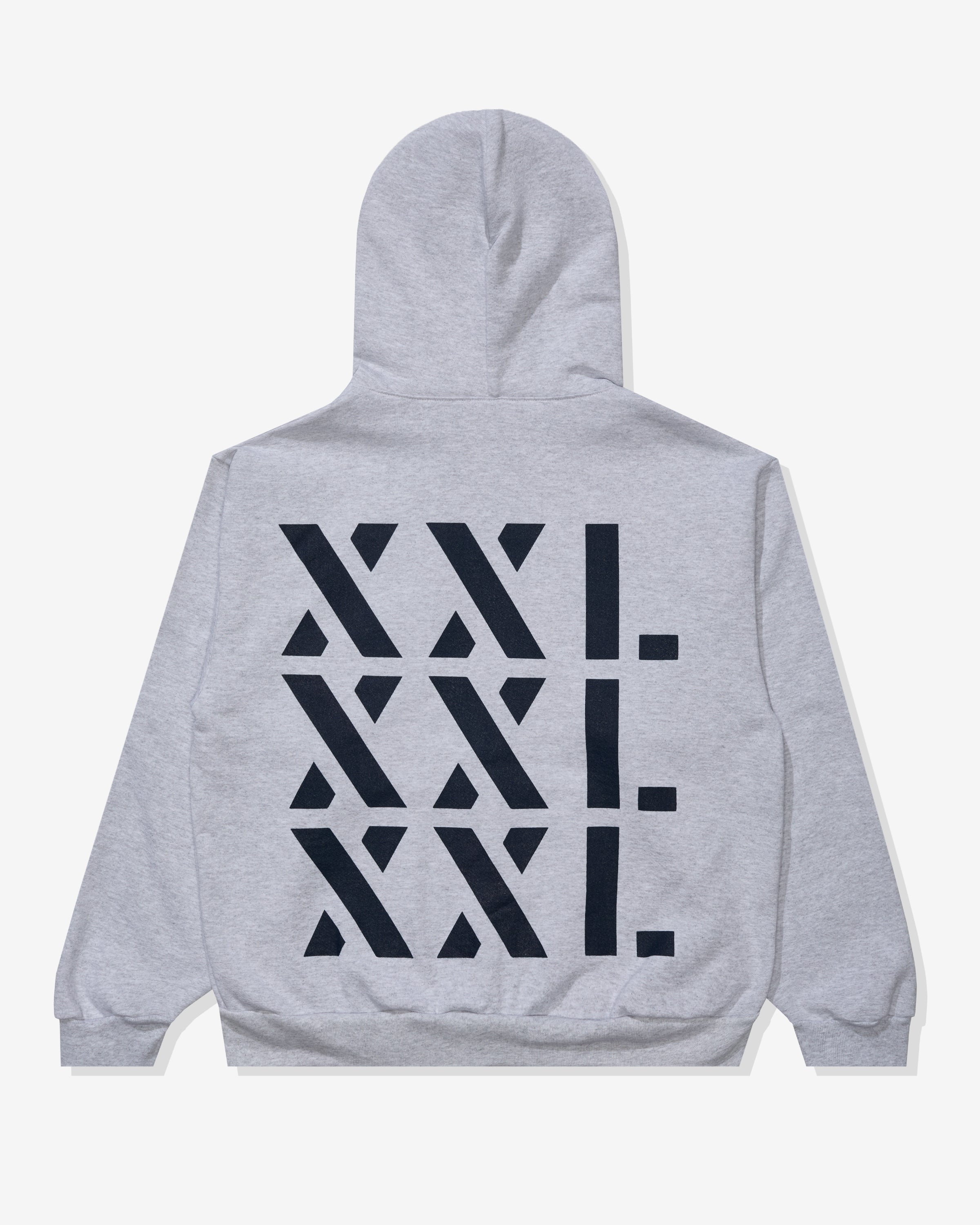 UACTP XXL ZIP HOOD - HEATHER GREY