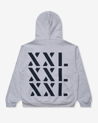 UACTP XXL ZIP HOOD - HEATHER GREY