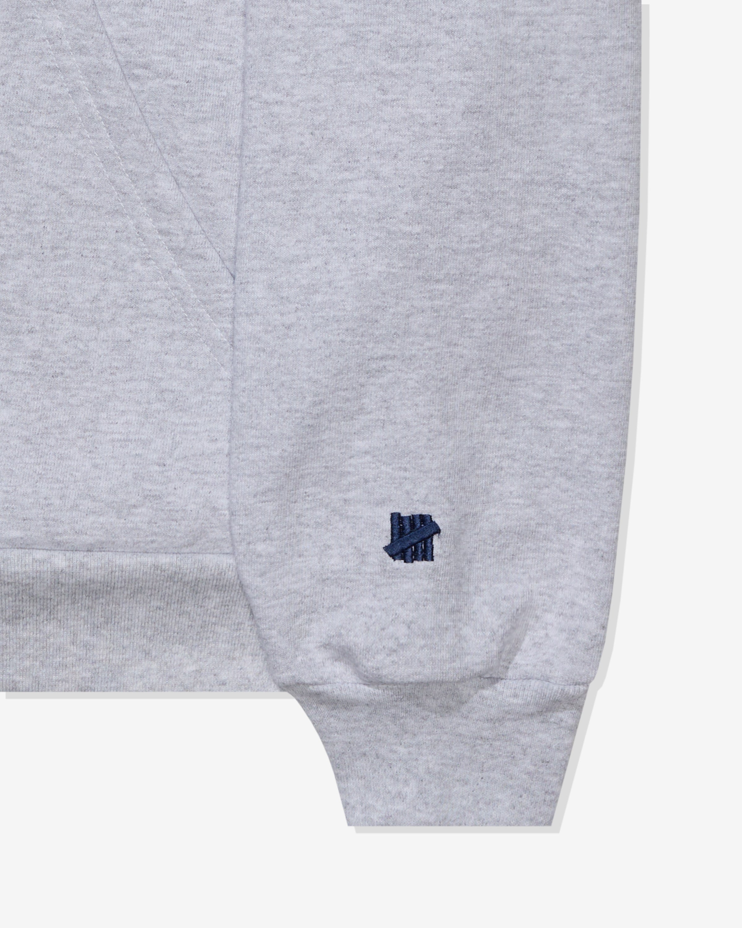 UACTP XXL ZIP HOOD - HEATHER GREY