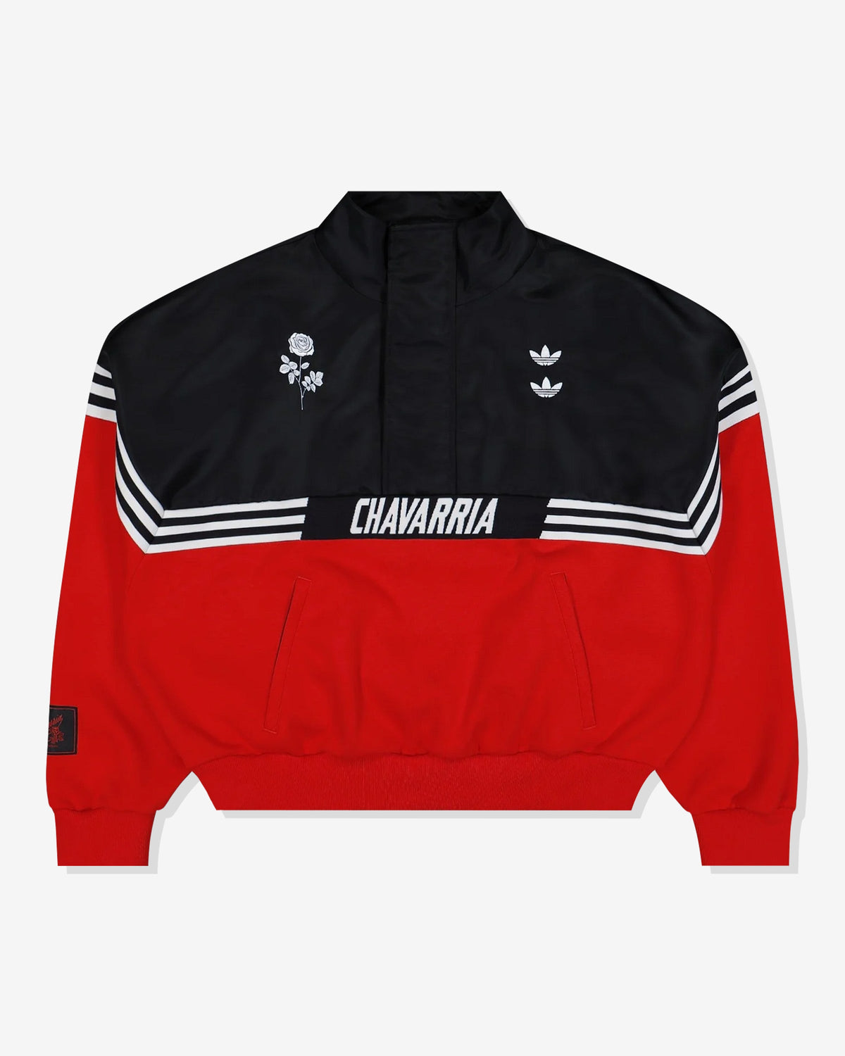 ADIDAS X WILLY CHAVARRIA GOMEZ HALFZIP PULLOVER - BLACK -