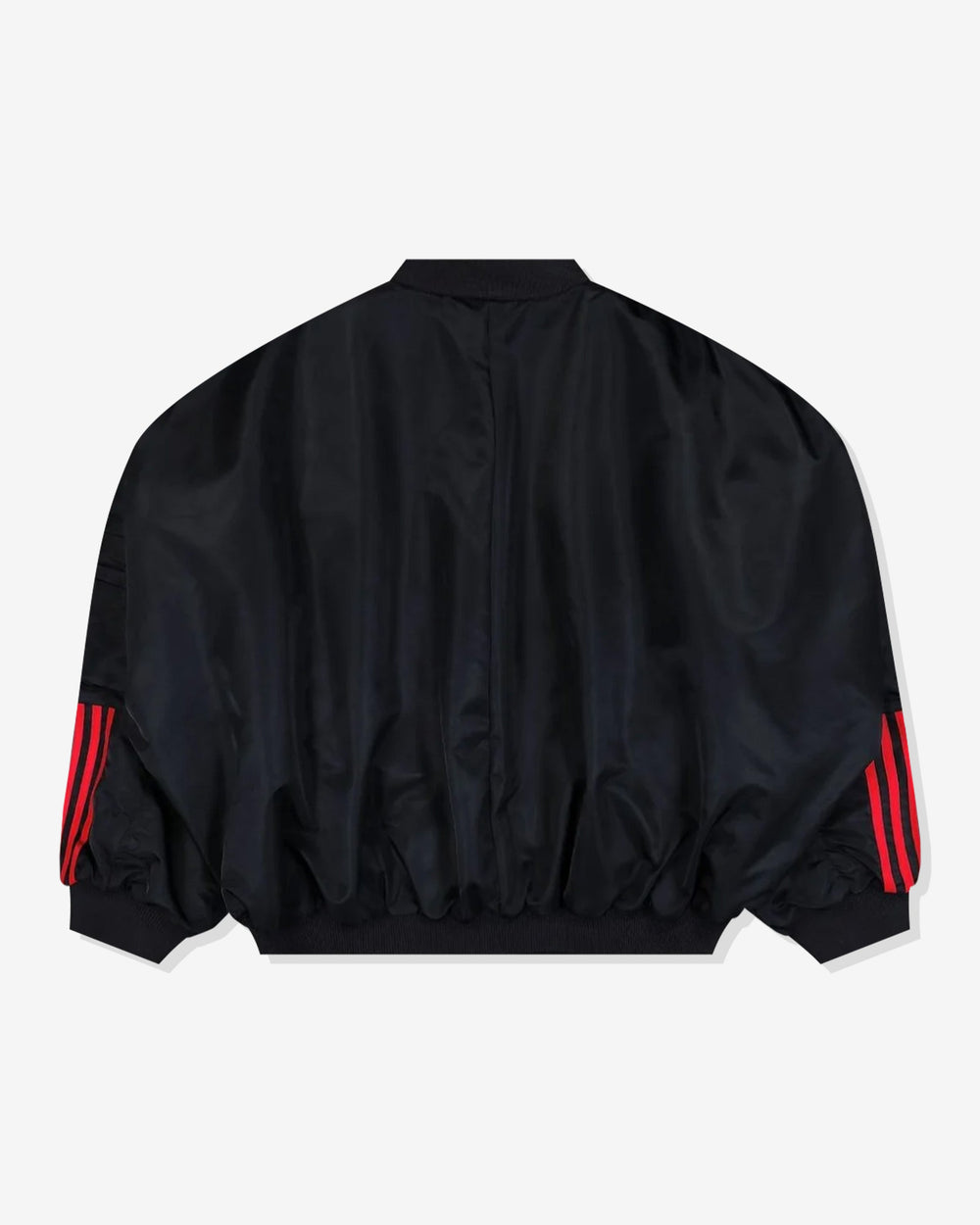 ADIDAS X WILLY CHAVARRIA SATIN BOMBER JACKET - BLACK -