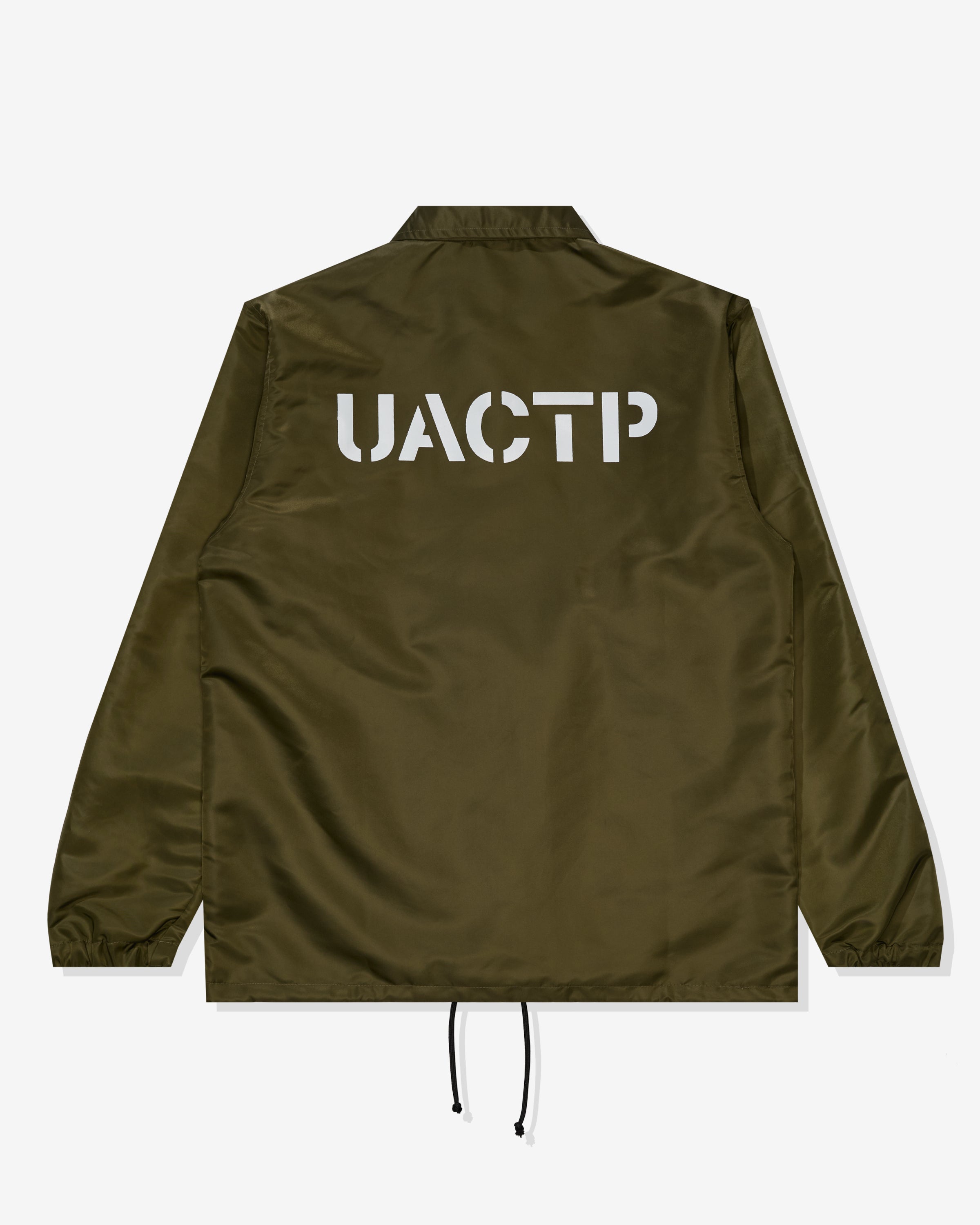 UACTP STENCIL COACHES JACKET - GREEN
