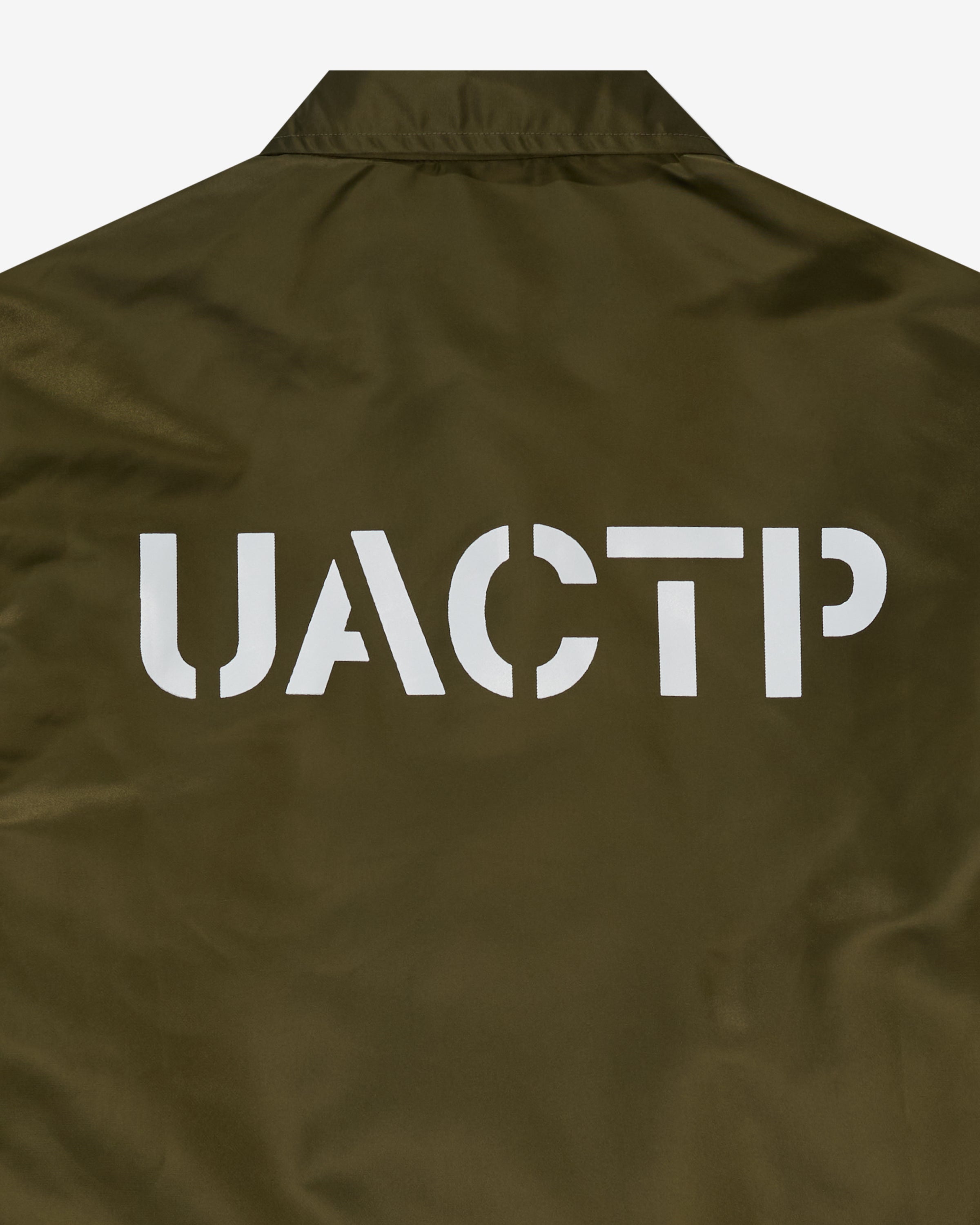 UACTP STENCIL COACHES JACKET - GREEN