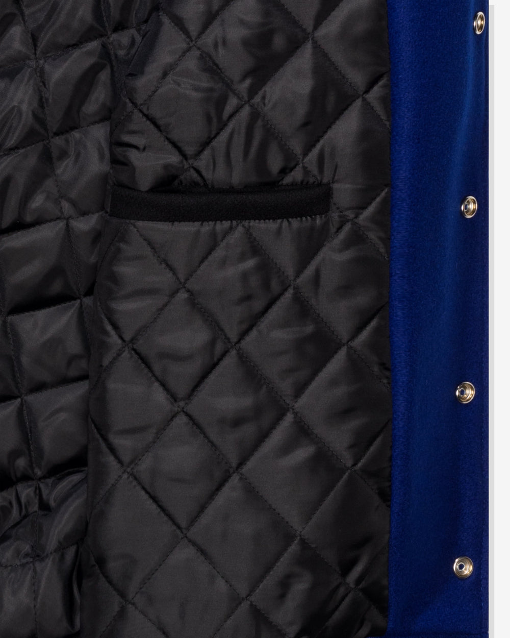 UNDEFEATED X SETTLEMIER'S VARSITY JACKET - ROYALBLUE -