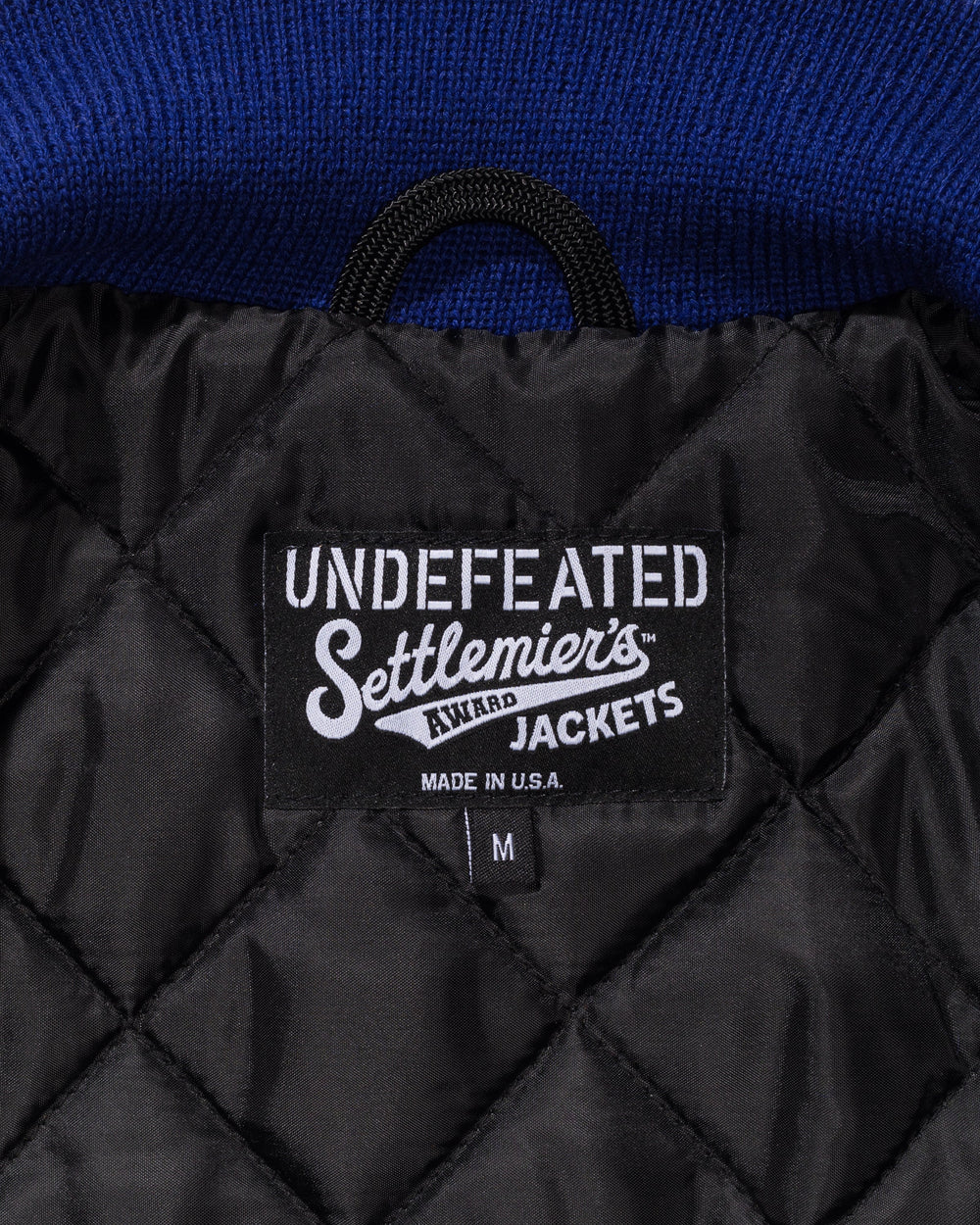 UNDEFEATED X SETTLEMIER'S VARSITY JACKET - ROYALBLUE -