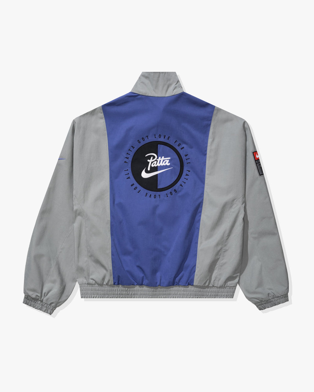 NIKE NRG X PATTA TRACK JACKET - PARTICLEGREY -