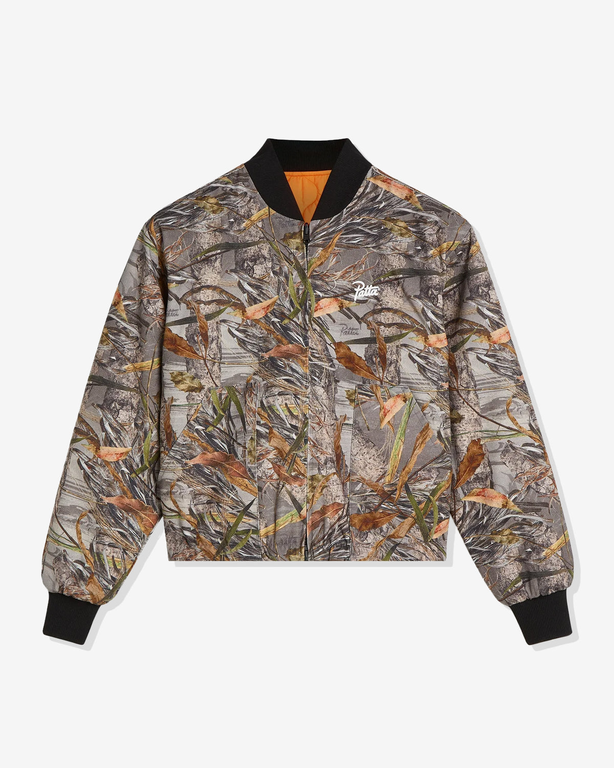 PATTA NATURE PRINT REVERSIBLE BOMBER JACKET - NATUREPRINT -