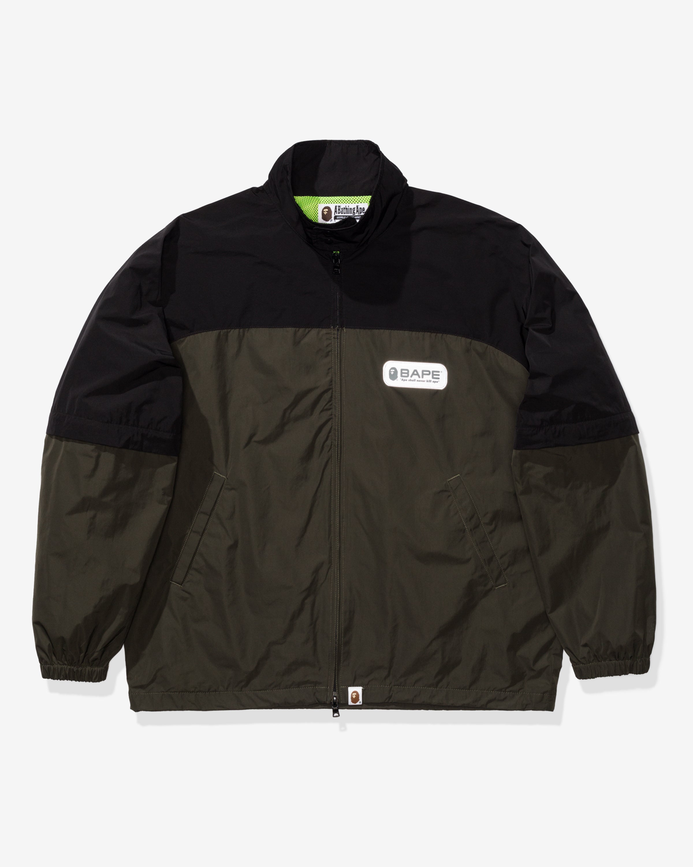 BAPE DETACHABLE SLEEVE JACKET - GREEN -