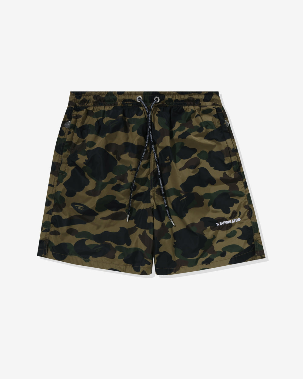 BAPE 1ST CAMO BEACH SHORTS - GREEN