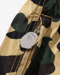 BAPE 1ST CAMO BEACH SHORTS - YELLOW
