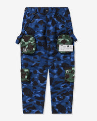 BAPE X UNDEFEATED MULTI POUCH POCKET PANTS - NAVY -