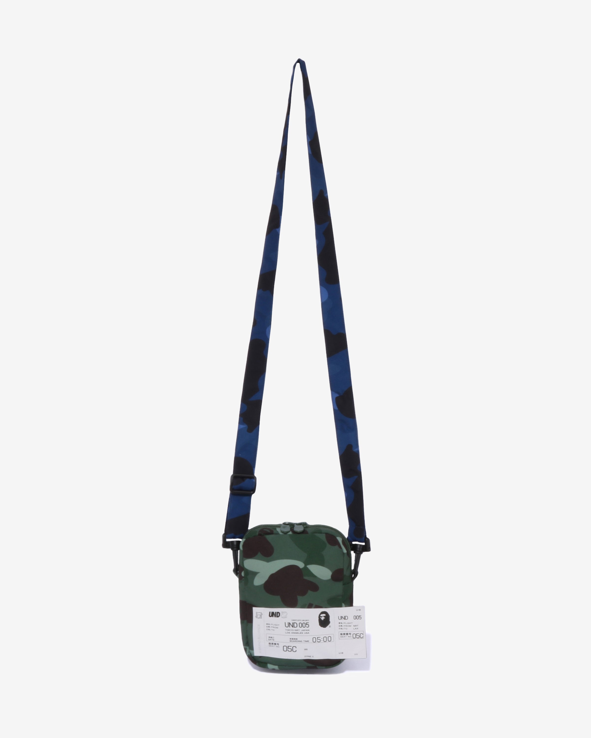 BAPE X UNDEFEATED MULTI POUCH POCKET PANTS - NAVY -