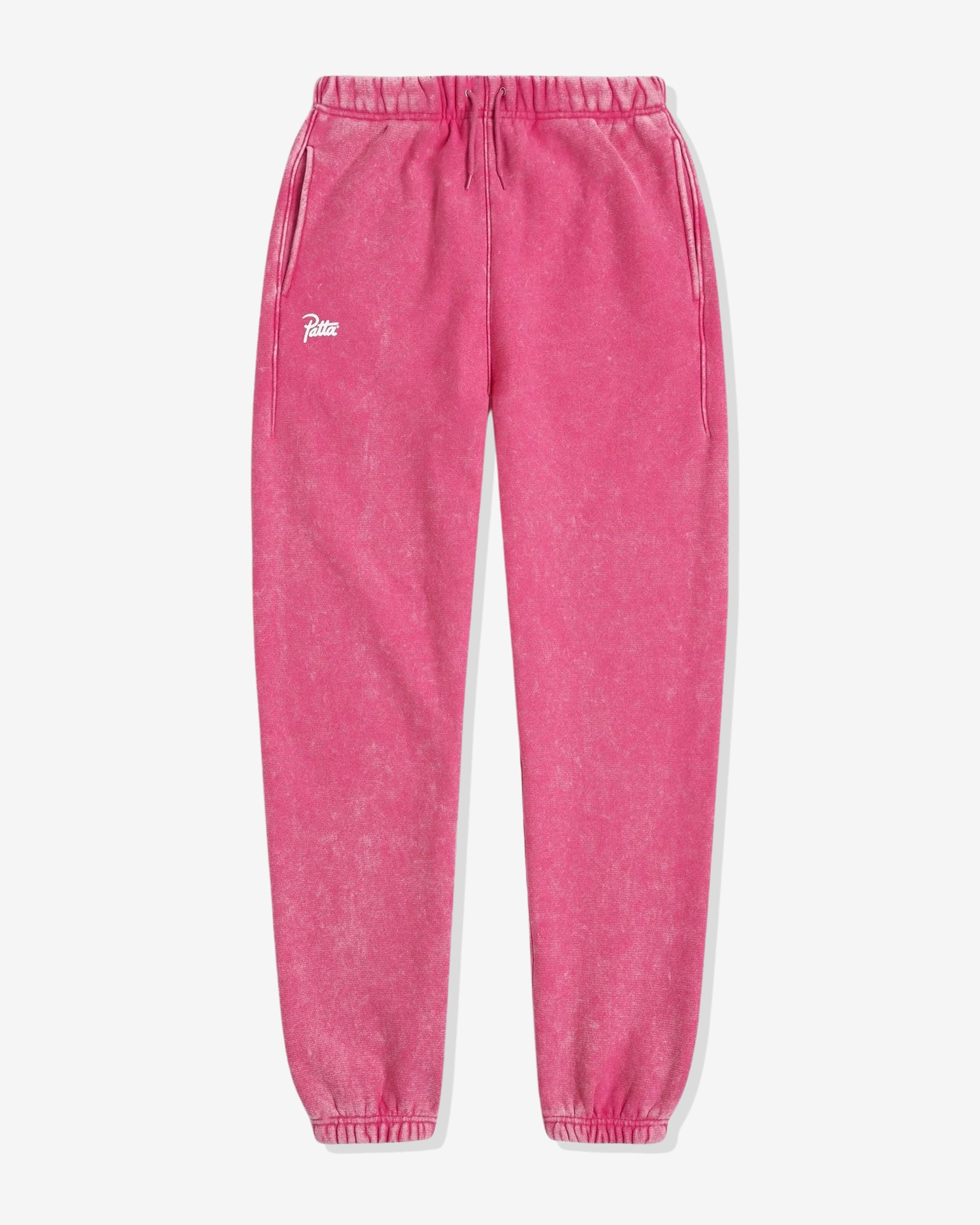 PATTA BASIC WASHED JOGGERS - FUSCHIARED -