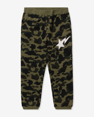 1ST CAMO SWEAT PANTS - GREEN