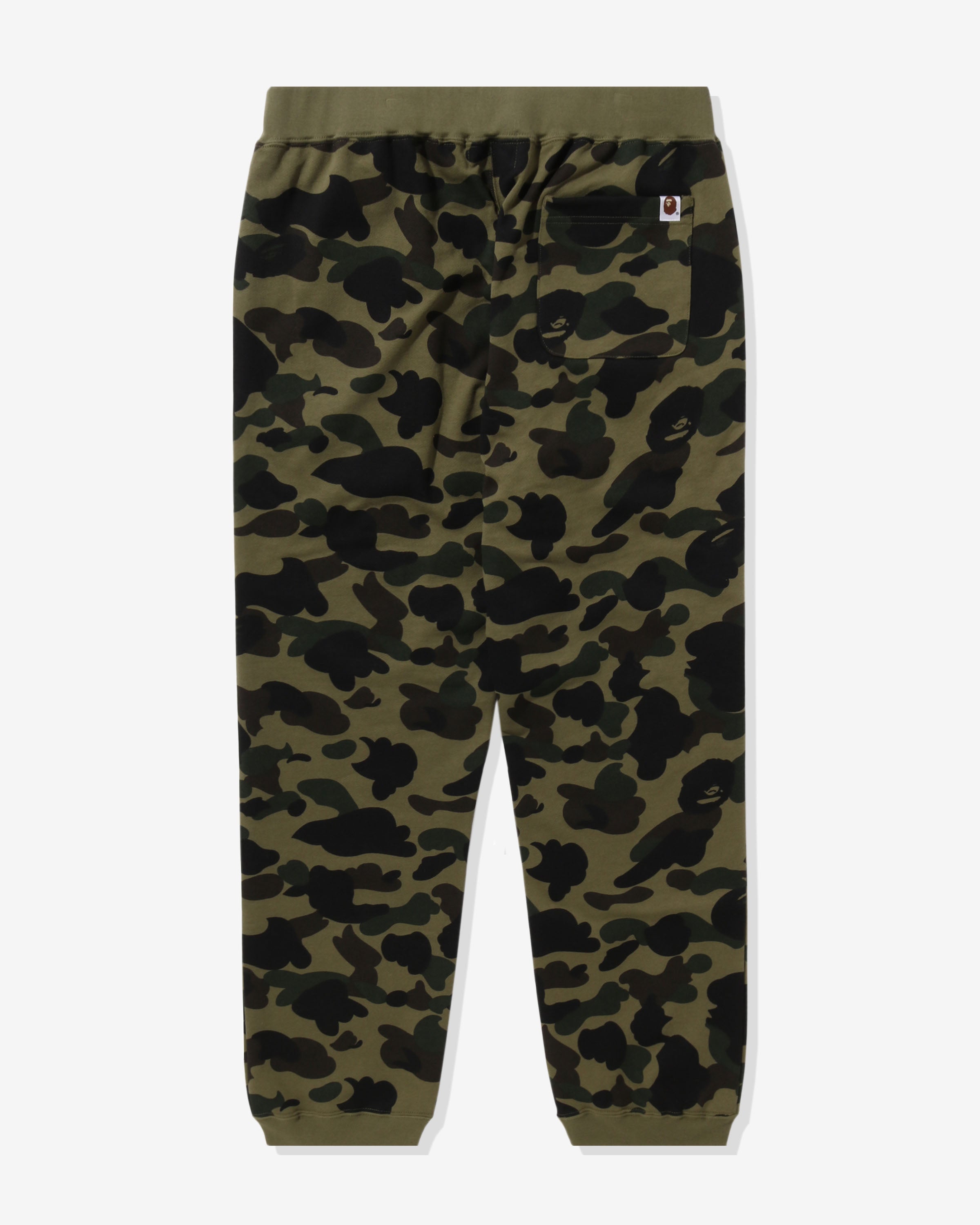 1ST CAMO SWEAT PANTS - GREEN