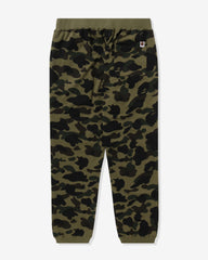 1ST CAMO SWEAT PANTS - GREEN