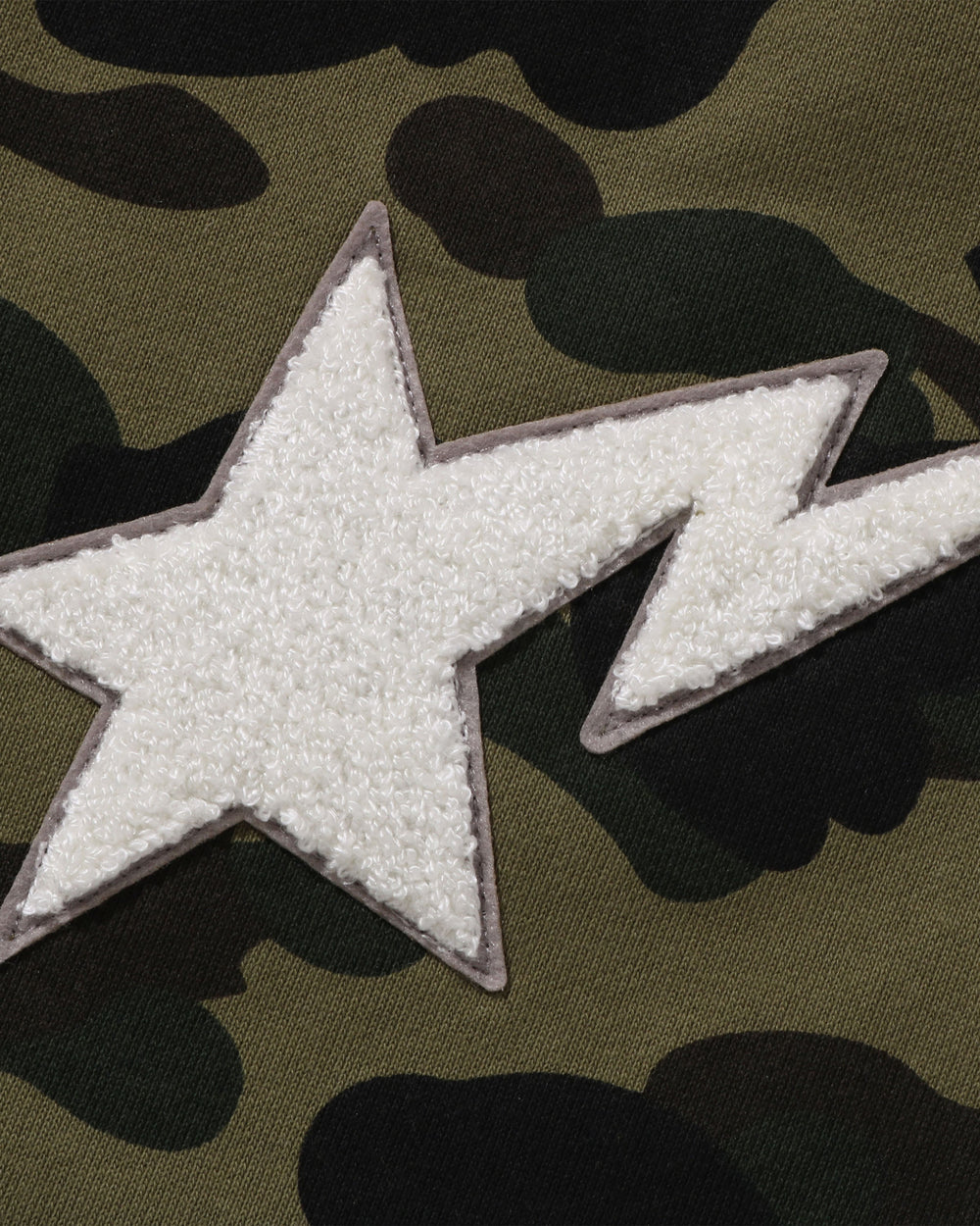 1ST CAMO SWEAT PANTS - GREEN