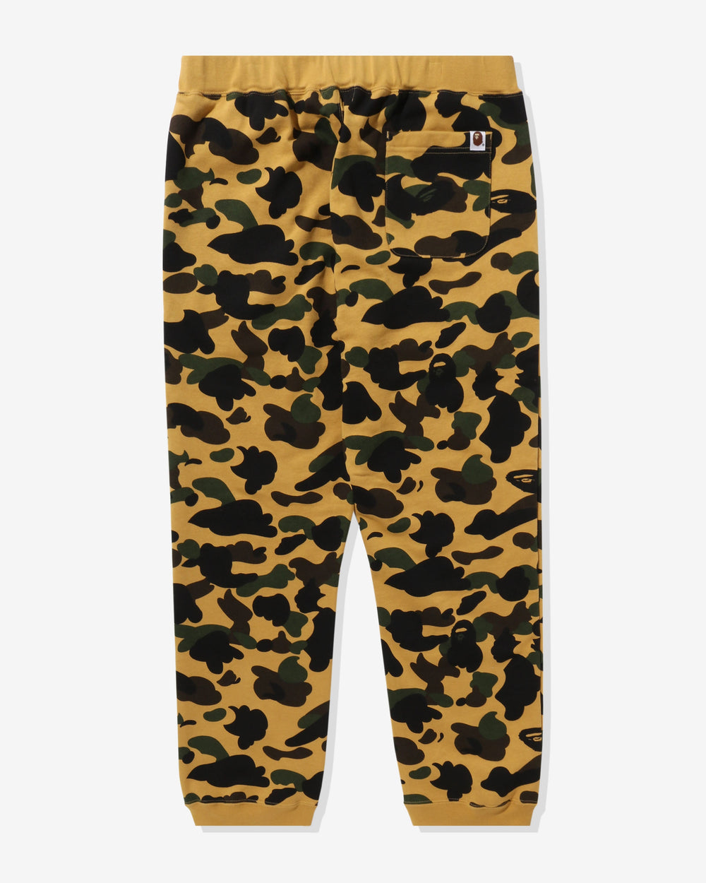 1ST CAMO SWEAT PANTS - YELLOW