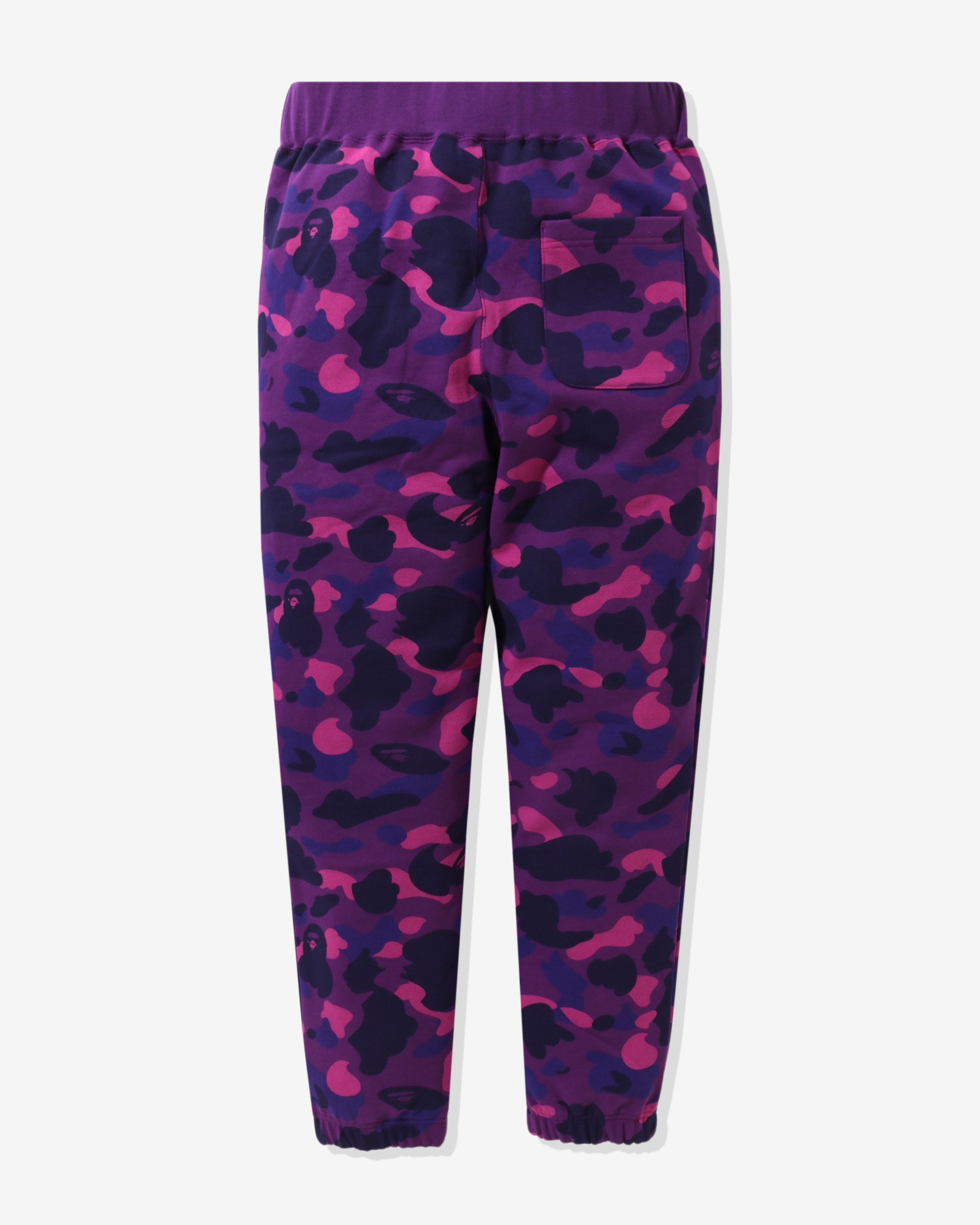 BAPE COLOR CAMO SWEAT PANTS - PURPLE -