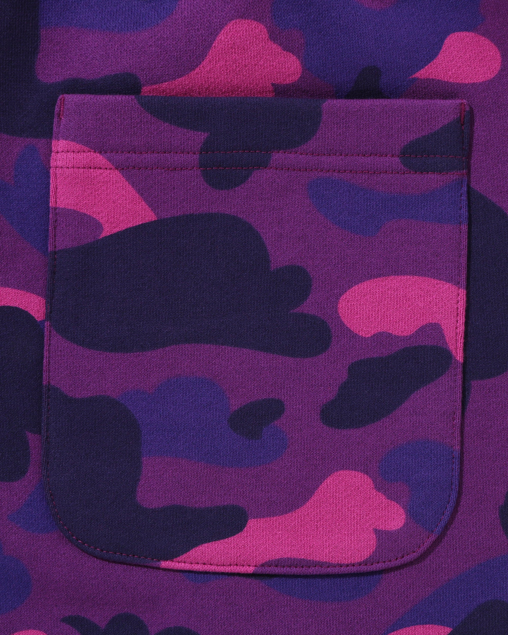 BAPE COLOR CAMO SWEAT PANTS - PURPLE -