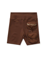 NIKE X TRAVIS SCOTT WOMEN'S NRG BH SHORT - COCAOWOW -