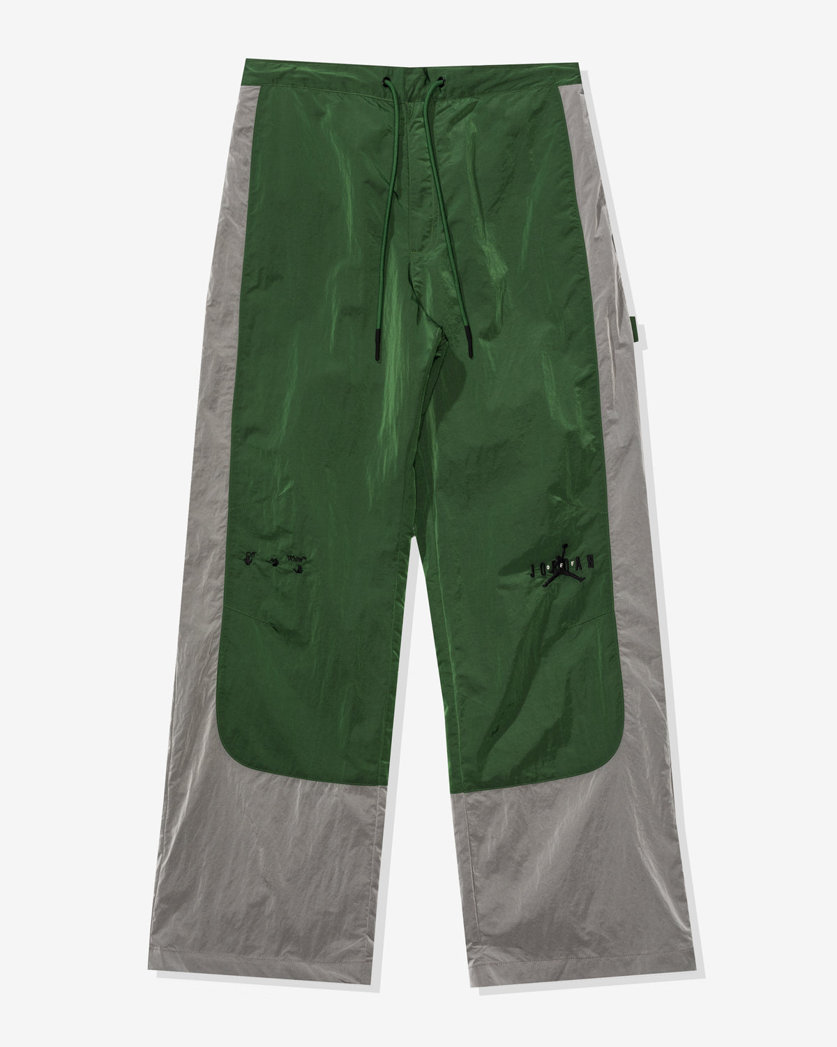 JORDAN X OFF-WHITE TRK PANT - FORESTGREEN/ PHANTOM/ BLACK -