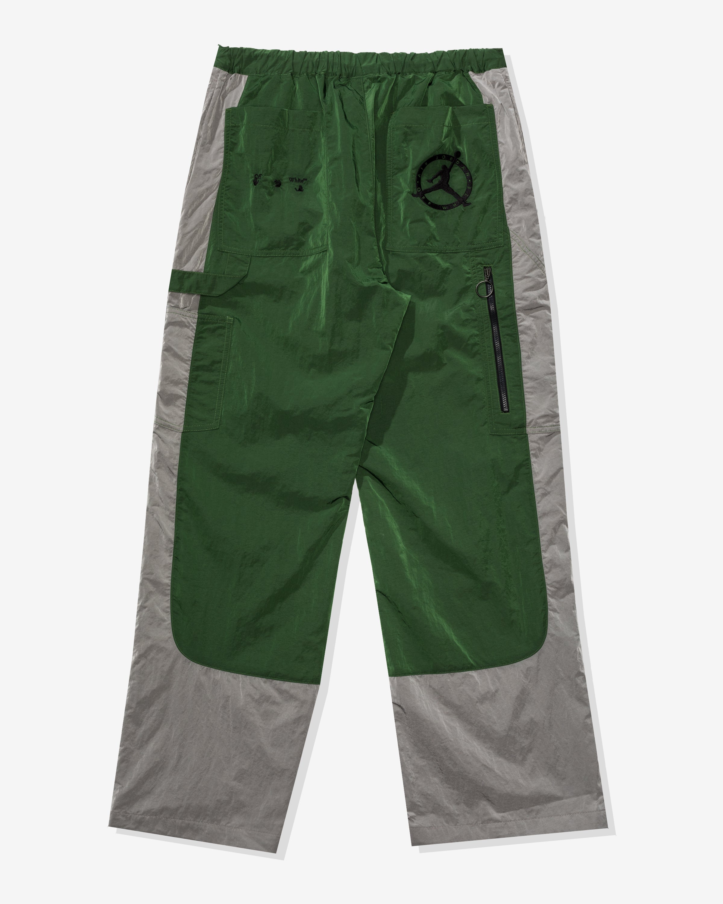 JORDAN X OFF-WHITE TRK PANT - FORESTGREEN/ PHANTOM/ BLACK -